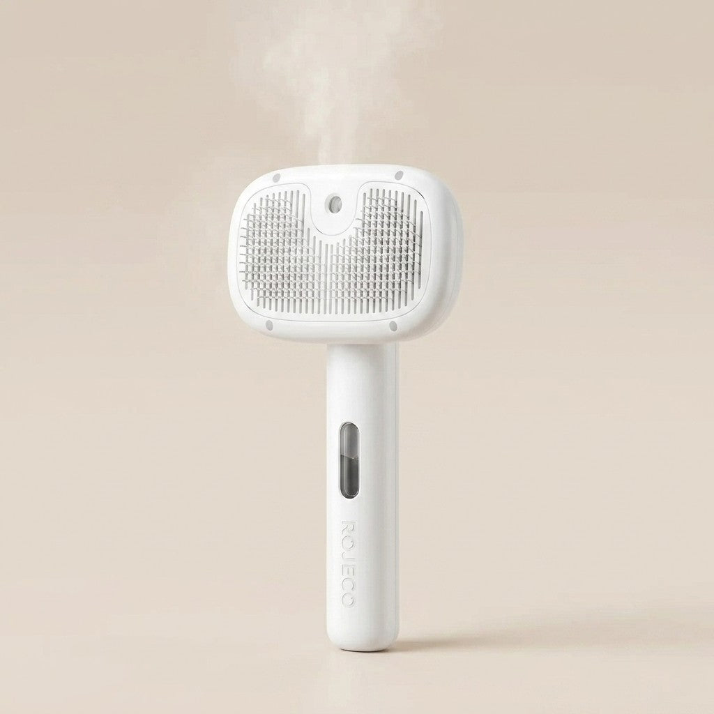 Electric Pet Steam Grooming Brush