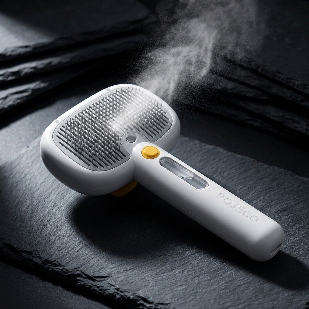 Electric Pet Steam Grooming Brush
