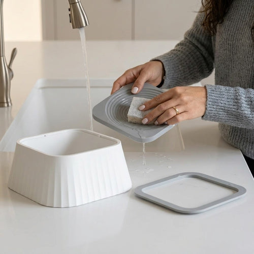 Anti-Splash Floating Pet Water Bowl